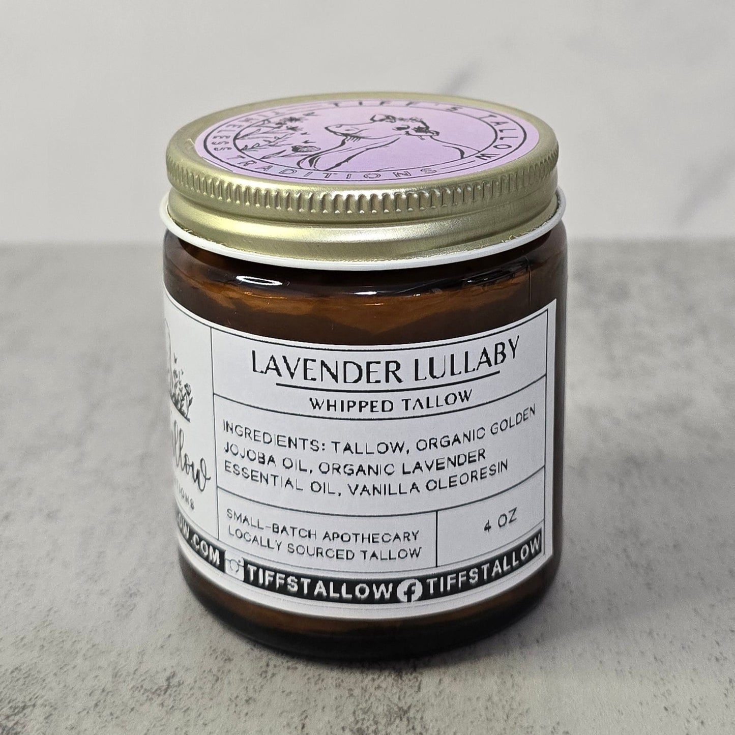 Lavender Lullaby Whipped Tallow
