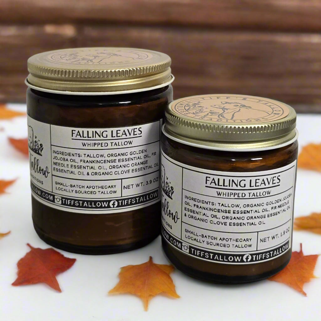 Falling Leaves Whipped Tallow