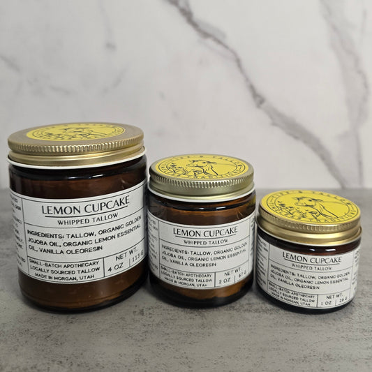Lemon Cupcake Whipped Tallow
