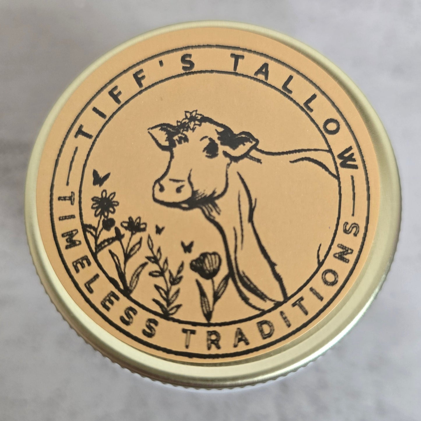 Vanilla Latte Tallow Sugar Scrub- 4 oz