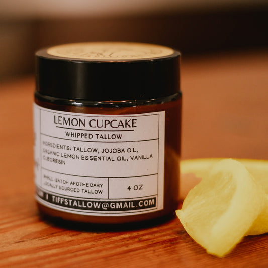 Lemon Cupcake Whipped Tallow