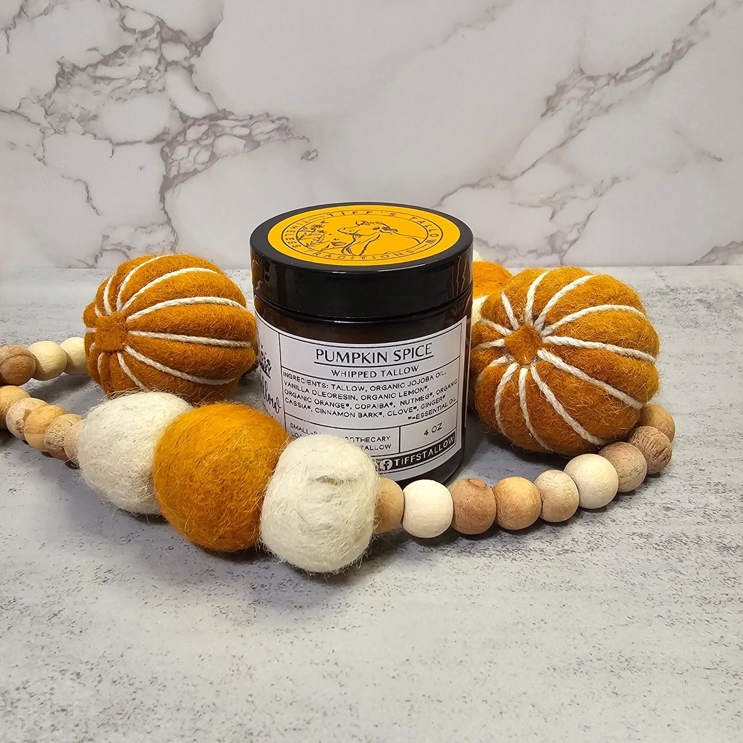 Pumpkin Spice Whipped Tallow