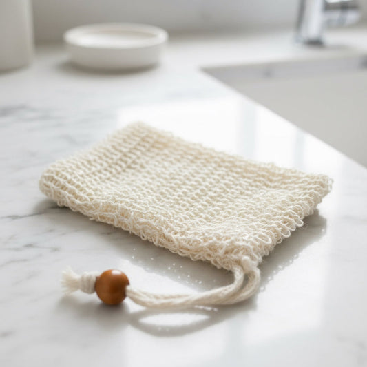 Natural Plant-Based Sisal Soap Saver Pouch