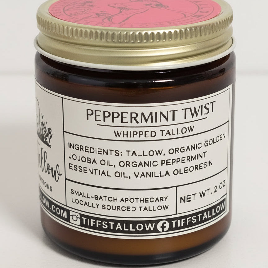 Peppermint Twist Whipped Tallow