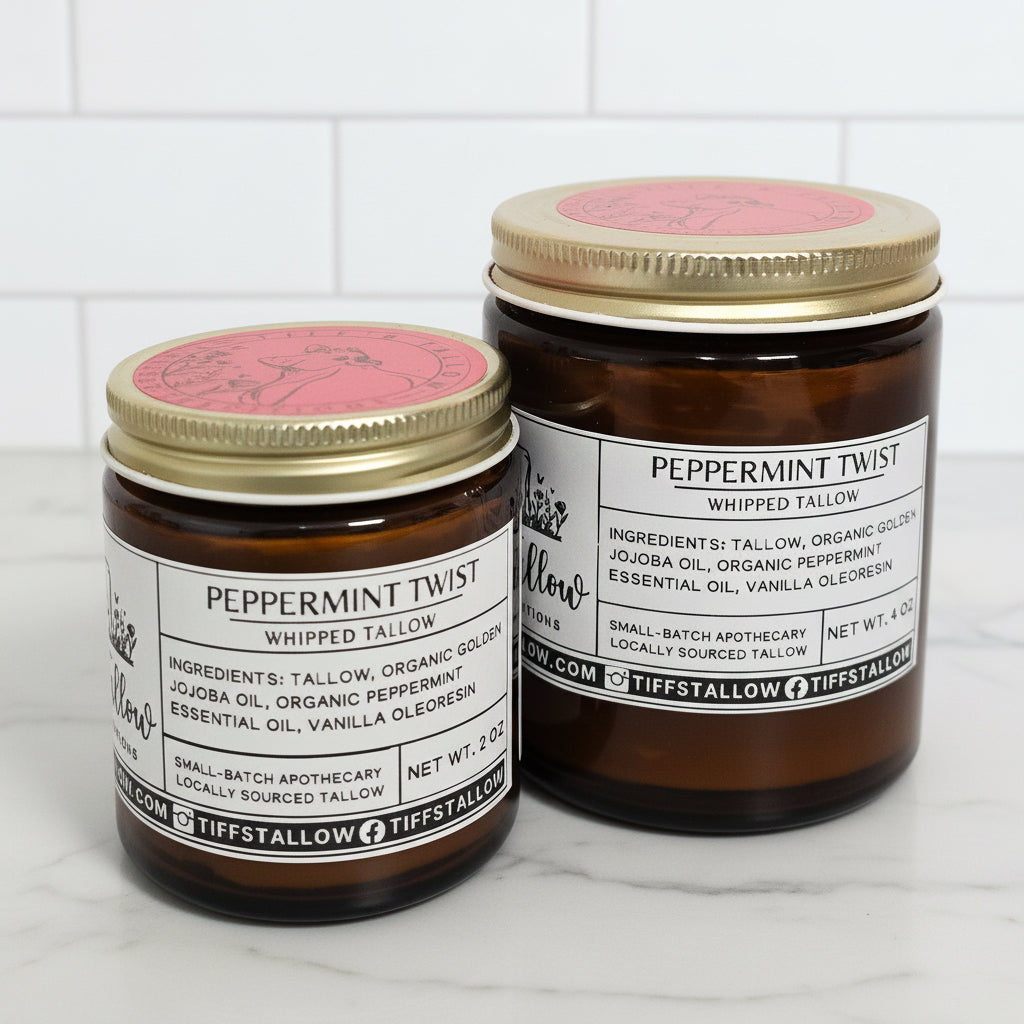 Peppermint Twist Whipped Tallow