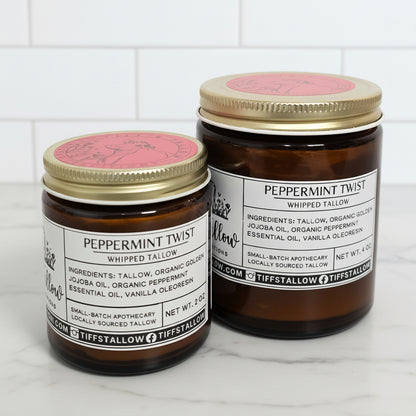 Peppermint Twist Whipped Tallow