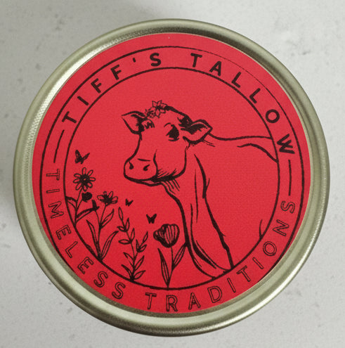 Peppermint Twist Tallow Sugar Scrub