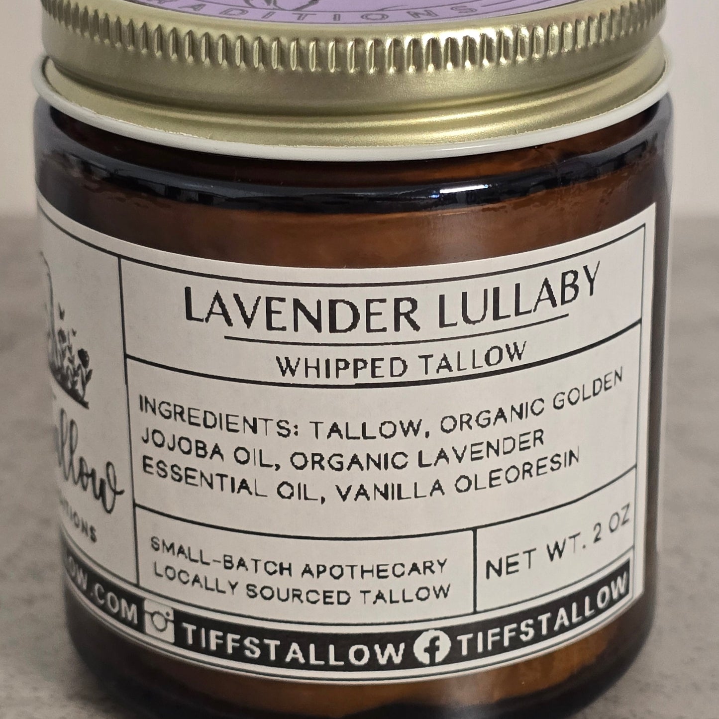 Lavender Lullaby Whipped Tallow