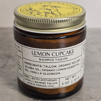 Lemon Cupcake Whipped Tallow