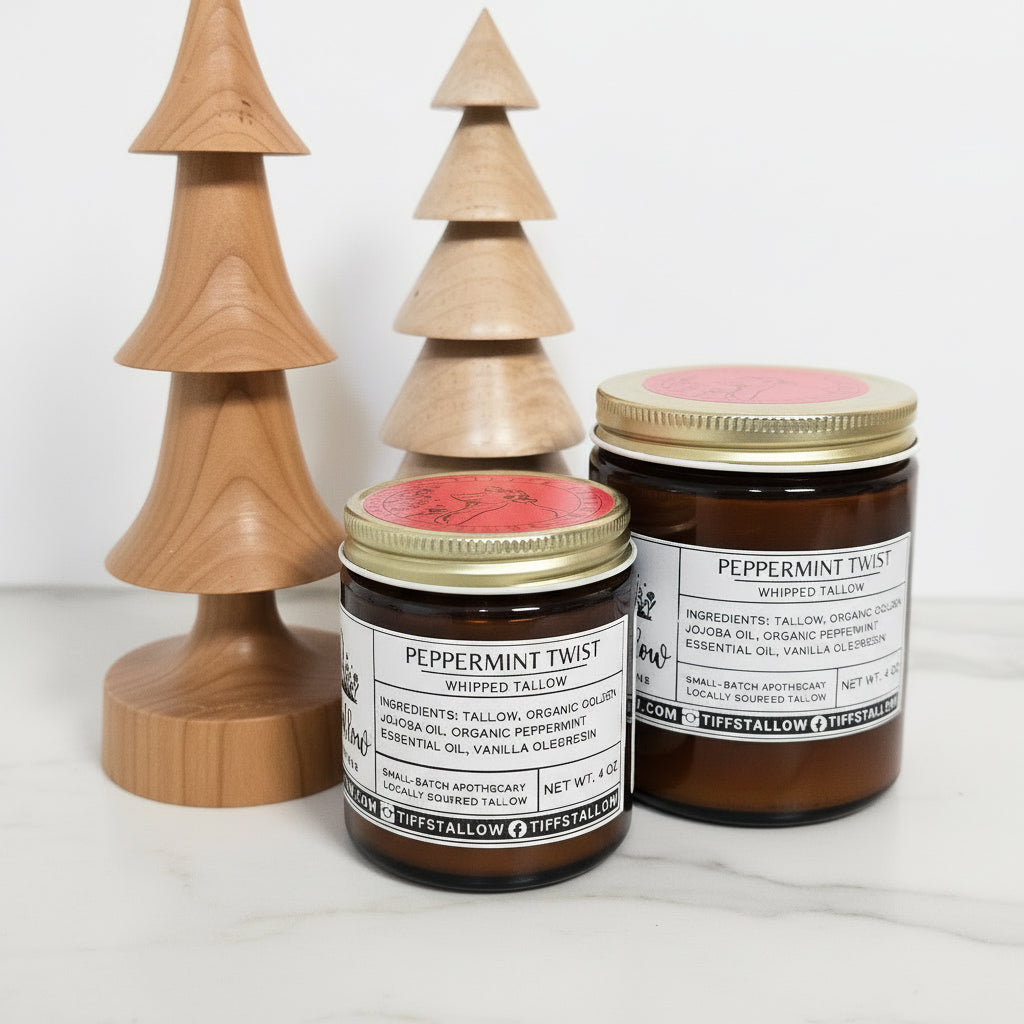 Peppermint Twist Whipped Tallow