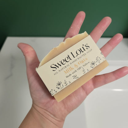 Milk & Oats Tallow (Body) Soap Bar
